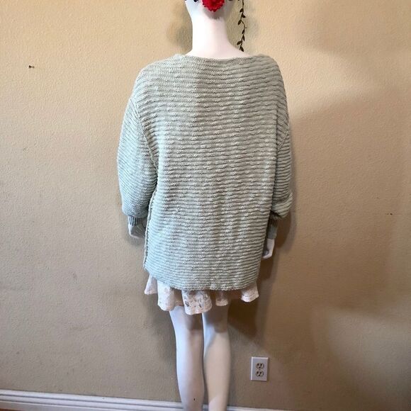Free People Menace Solid Tunic Sweater Size Small - Picture 4 of 8